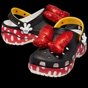 Disney Minnie Mouse Classic Platform Clog size w7
